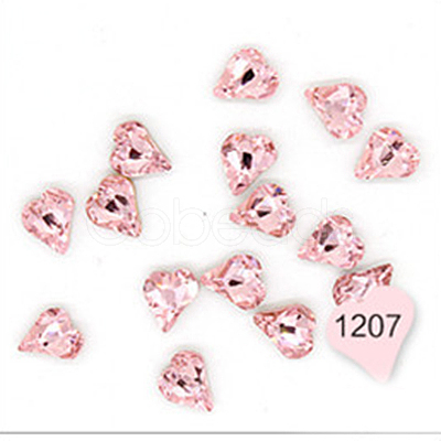 Glass Rhinestone Cabochons X-MRMJ-Q032-054A-05-1