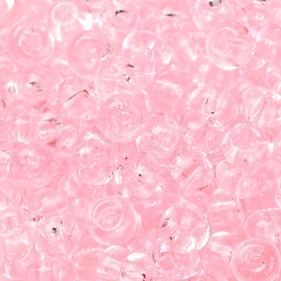 3/0 Baking Paint Transparent Colours Glass Round Seed Beads SEED-L011-13A-10-1