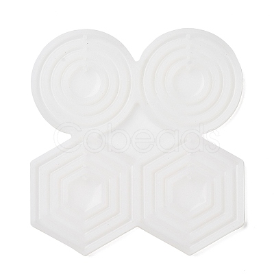 Hexagon/Round/Ring DIY Pendant Silicone Molds SIMO-R002-04-1