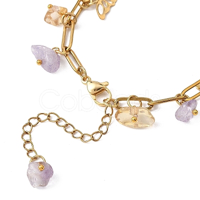 304 Stainless Steel Charm Bracelets BJEW-JB12824-1