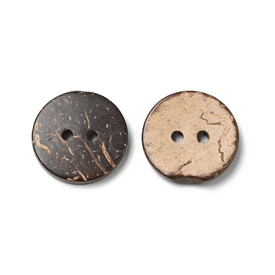 2-Hole Natural Coconut Buttons COCB-G002-03B-1