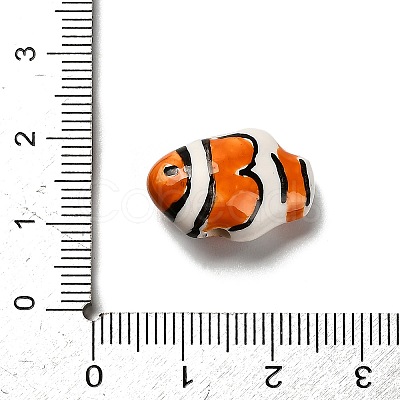 Handmade Porcelain Beads PORC-A028-01B-1