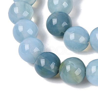 Imitation Lamowork Glass Beads Strands GLAA-Q106-07A-18-1