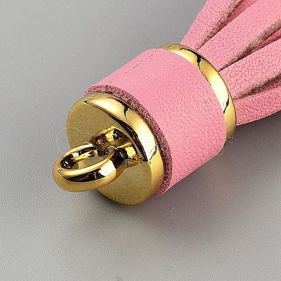 Imitation Leather Tassel Pendants FIND-WH0148-154G-1