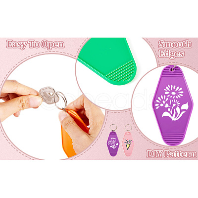 Plastic Big Pendants KY-TAC0013-04-1