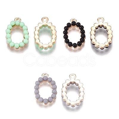 Acrylic Pendants PALLOY-T056-70-O-1