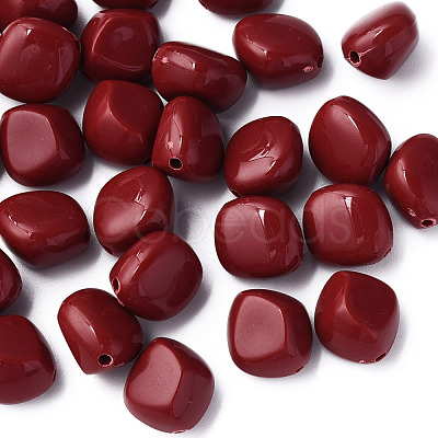 Opaque Acrylic Beads MACR-S373-137-A-1