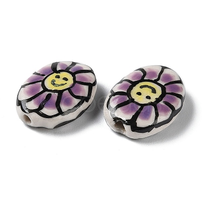 Handmade Porcelain Beads PORC-G011-04J-1