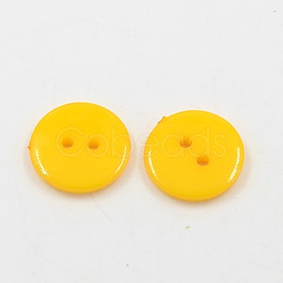 Acrylic Sewing Buttons BUTT-E084-C-10-1