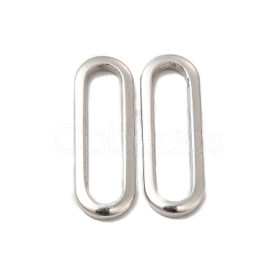 Non-Tarnish 304 Stainless Steel Link Rings STAS-A070-P-1