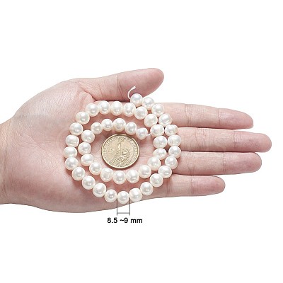 Natural Cultured Freshwater Pearl Beads Strands PEAR-F007-19-1