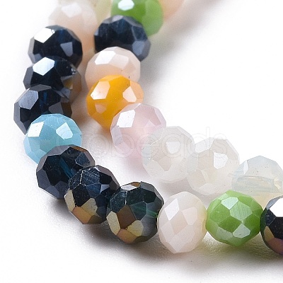 Glass Beads Strands GLAA-E036-05C-1