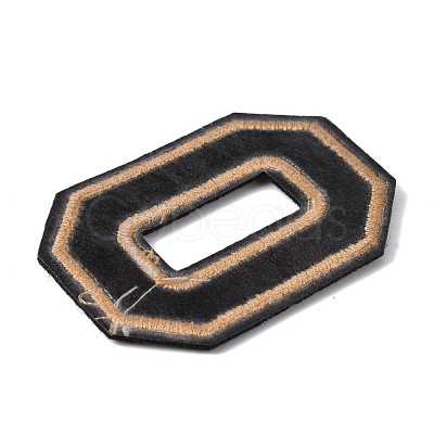 Polyester Computerized Embroidery Cloth Iron On Sequins Patches PATC-SZC0001-01O-1