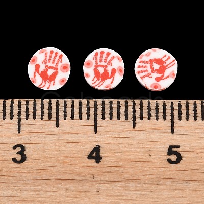 Halloween Handmade Polymer Clay Cabochons CLAY-A007-06A-1