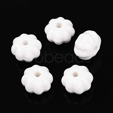 Handmade Porcelain Ceramic Beads PORC-T133-26H-1