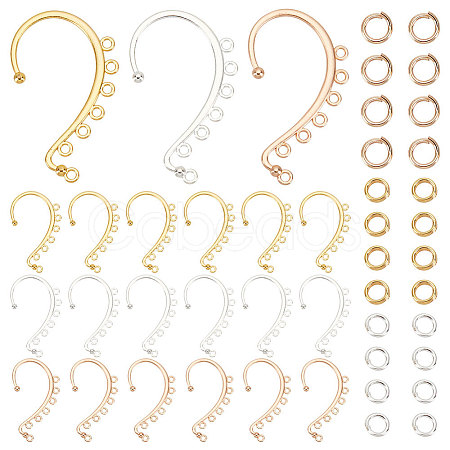 CREATCABIN Alloy Climber Wrap Around Ear Cuff Findings FIND-CN0001-22-1