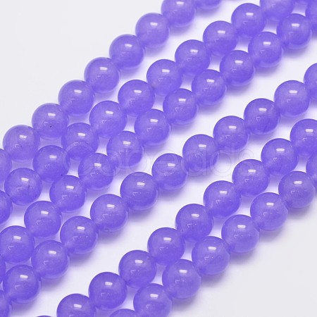 Natural & Dyed Malaysia Jade Bead Strands G-A146-10mm-A19-1