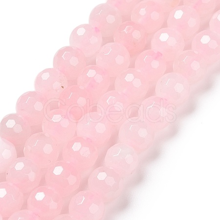 Natural Rose Quartz Beads Strands G-E571-07A-1
