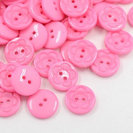 Acrylic Sewing Buttons for Clothes Design BUTT-E083-C-08-1