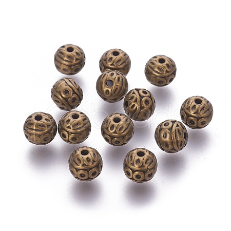 Tibetan Style Zinc Alloy Beads PALLOY-ZN191-AB-FF-1