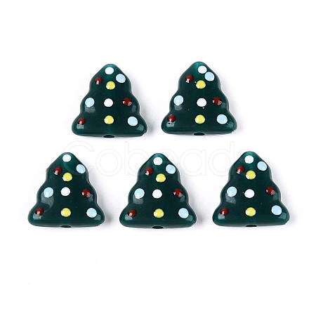 Opaque Acrylic Beads OACR-N152-13B-01-1