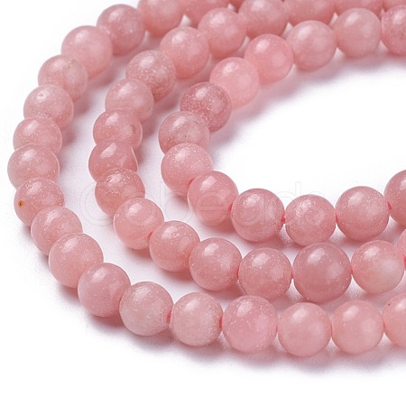 Natural Pink Opal Beads Strands G-G772-01-E-1