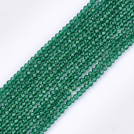 Synthetic Quartz Crystal Beads Strands G-T119-05H-1