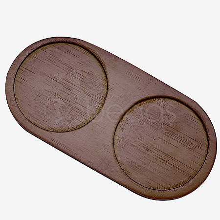 Bamboo Cup Tray AJEW-WH0348-30B-1