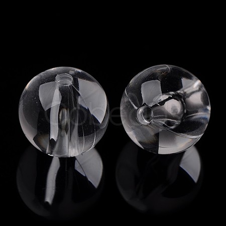 Transparent Acrylic Beads PL527-1