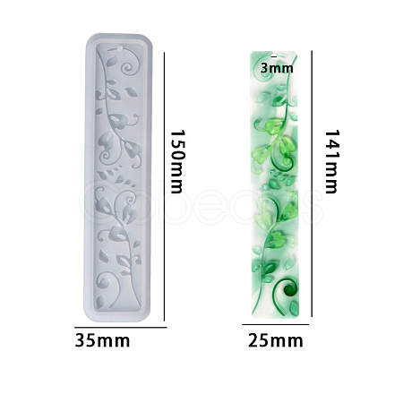 DIY Bookmark Food Grade Silicone Molds SIMO-PW0010-14F-1