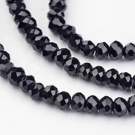 Electroplate Glass Bead Strands EGLA-G014-2mm-02-1