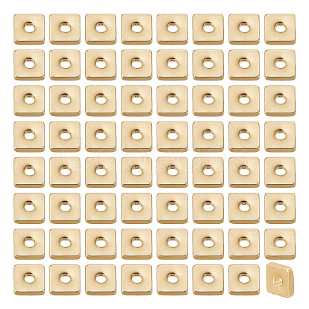 200Pcs Brass Beads KK-GO0001-75-1