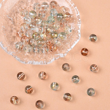 Baking Paint Glass Beads X1-DGLA-YW0002-01B-08-1
