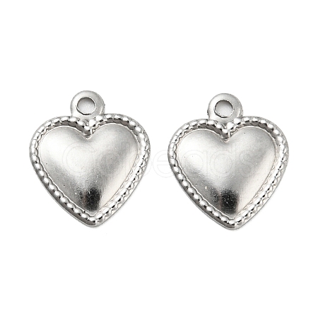 Non-Tarnish 304 Stainless Steel Charm STAS-B047-34P-1