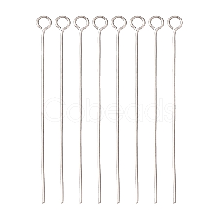 Tarnish Resistant 304 Stainless Steel Eye Pin STAS-E013-0.6x40mm-1