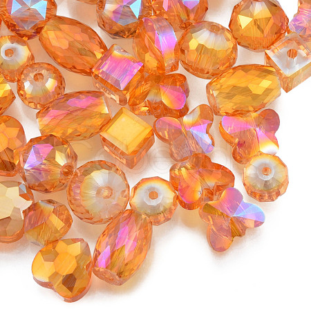 Transparent Glass Beads EGLA-N002-49-B04-1