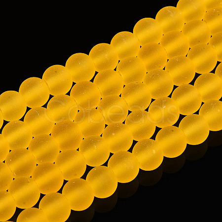 Transparent Glass Beads Strands GLAA-T032-T4mm-MD11-1