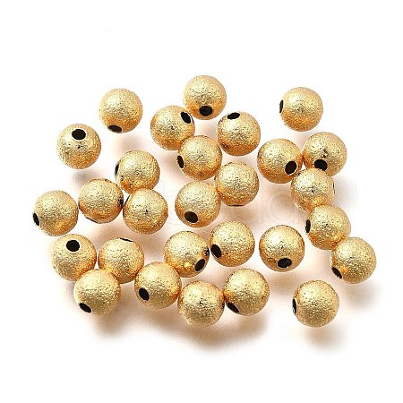 Brass Beads KK-B147-01C-G-1