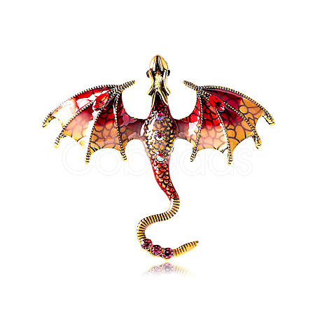 Dragon Enamel Pins JEWB-K018-17AG-03-2-1