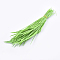 Goose Feather Costume Accessories, Dyed, Lawn Green, 150~265x3~4mm, about 100pcs/bundle