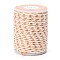 4-Ply Polycotton Cord Metallic Cord, Handmade Macrame Cotton Rope, for String Wall Hangings Plant Hanger, DIY Craft String Knitting, Antique White, 1.5mm, about 4.3 yards(4m)/roll