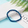 Electroplate Glass Beads Stretch Bracelets BJEW-JB05794-5