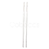 Iron Collapsible Big Eye Beading Needles TOOL-R095-03-1