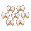 Rack Plating Alloy Enamel Connector Charms ENAM-N055-066-1