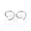 Tarnish Resistant 304 Stainless Steel Open Jump Rings STAS-F110-05P-2