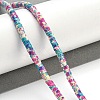 Baking Paint Synthetic Turquoise Beads Strands G-H060-02A-03-2