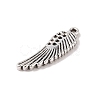 Tibetan Style Alloy Pendant Rhinestone Settings TIBE-Q090-35AS-2
