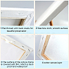 Canvas Drawing Outline Painting Stencils Templates DIY-GW0001-04-6
