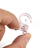 Transparent Plastic Lobster CLaw Clasps KY-H005-A06-4