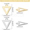100Pcs 2 Colors 201 Stainless Steel Charms STAS-UN0030-50-5
